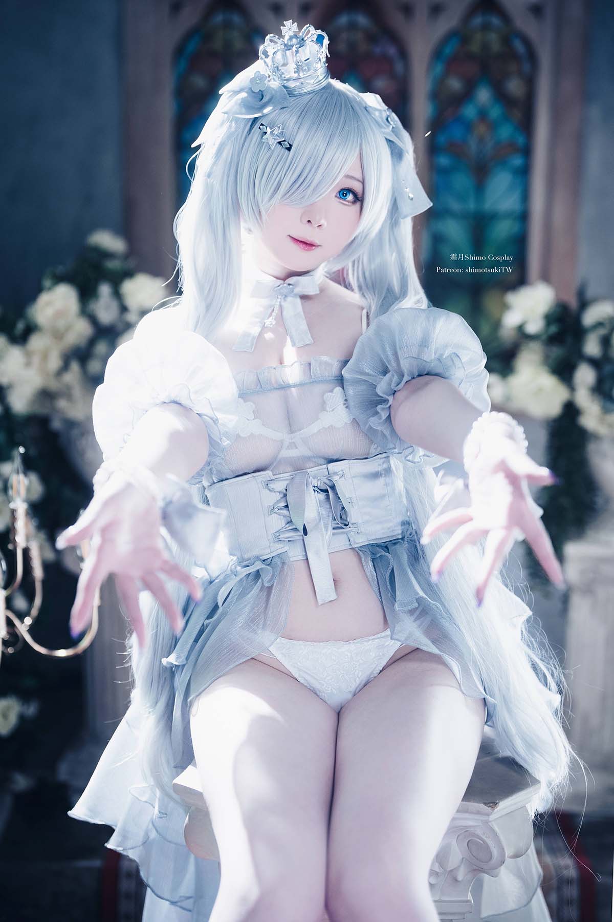 霜月shimo – 灰姑娘Cinderella Cosplay-第1张