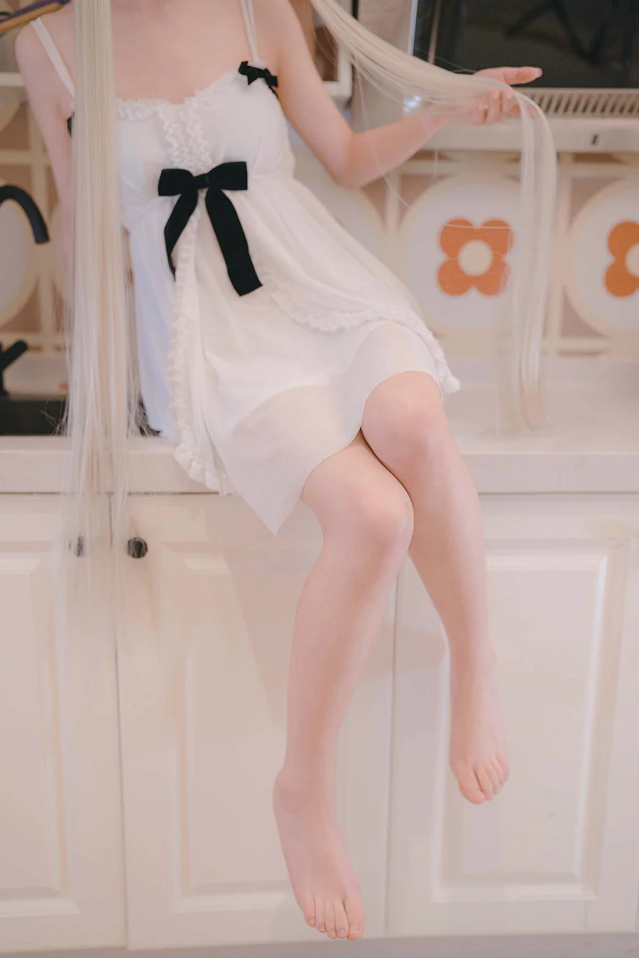 [拍了个就这] 吃了个迟 – 心海 穹妹 Cosplay-第1张