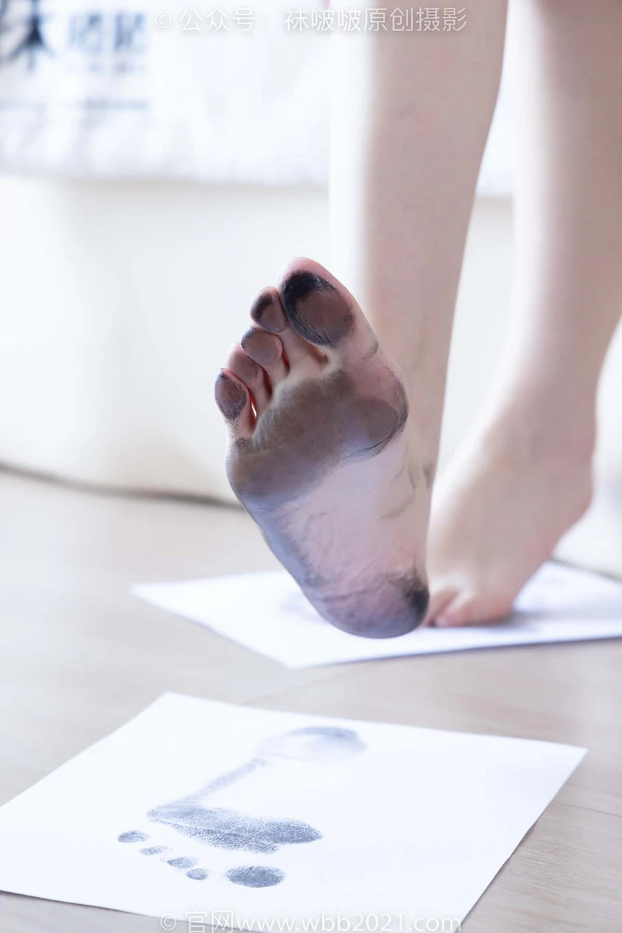 [BoBoSocks袜啵啵]NO.558 小甜豆-帆布鞋、黑丝、裸足 BoBoSocks袜啵啵-第2张