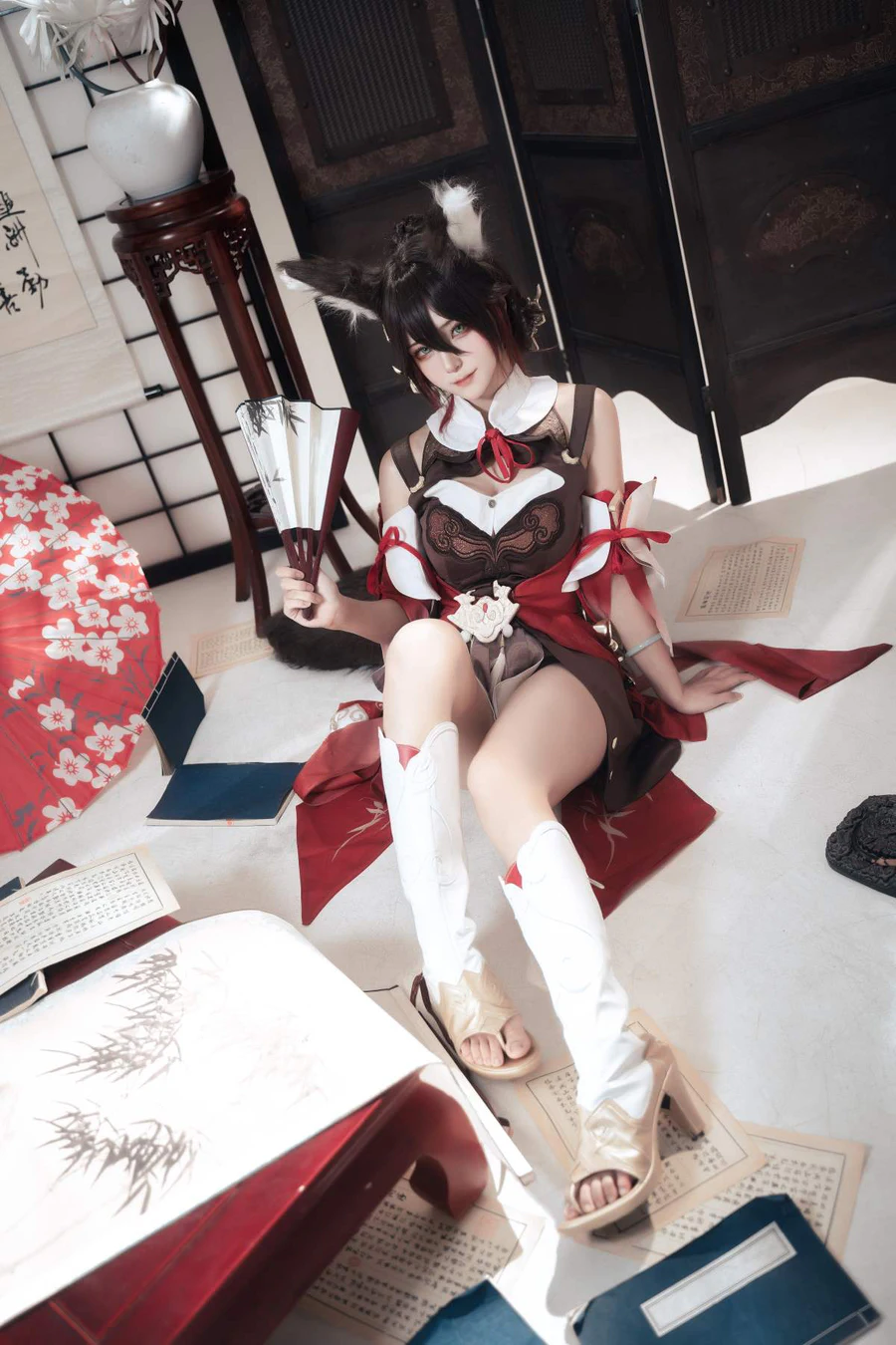 Seya-狮砸 – 崩坏：星穹铁道 停云 Cosplay-第1张