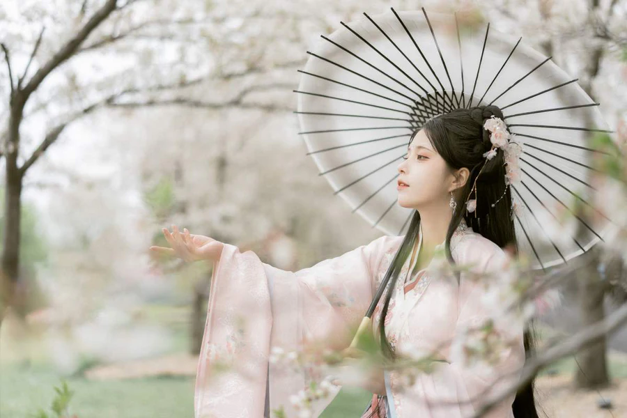 [YITUYU艺图语]2025.04.17 樱花林 琵琶情 顾言一 YITUYU艺图语-第1张