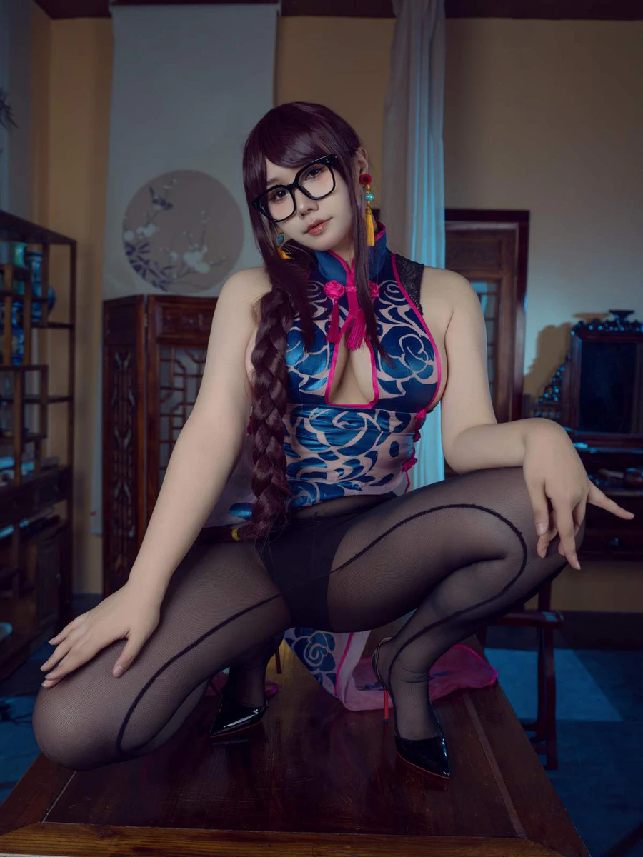 麻花麻花酱 – FGO 虞美人 Cosplay-第1张