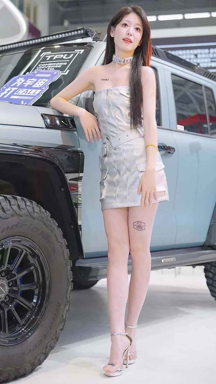 2024 深圳改装车展 Auto Salon 车模抖音网红随拍 118 街拍-第1张