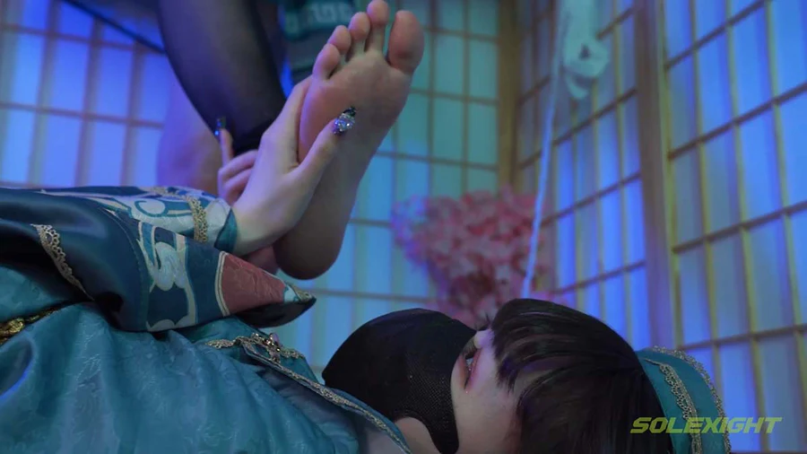 台湾solexight足控图片福利 – Mia3&Miya 万圣节限定-双人丝袜捆绑TK solexight-第2张