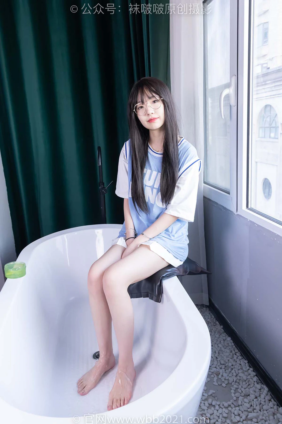 [BoBoSocks袜啵啵]NO.561 小甜豆-板鞋、短白棉袜、裸足 BoBoSocks袜啵啵-第2张