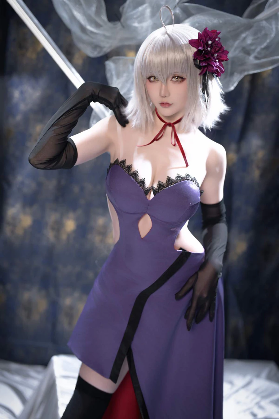 星之迟迟 – FGO 贞德alter Cosplay-第1张