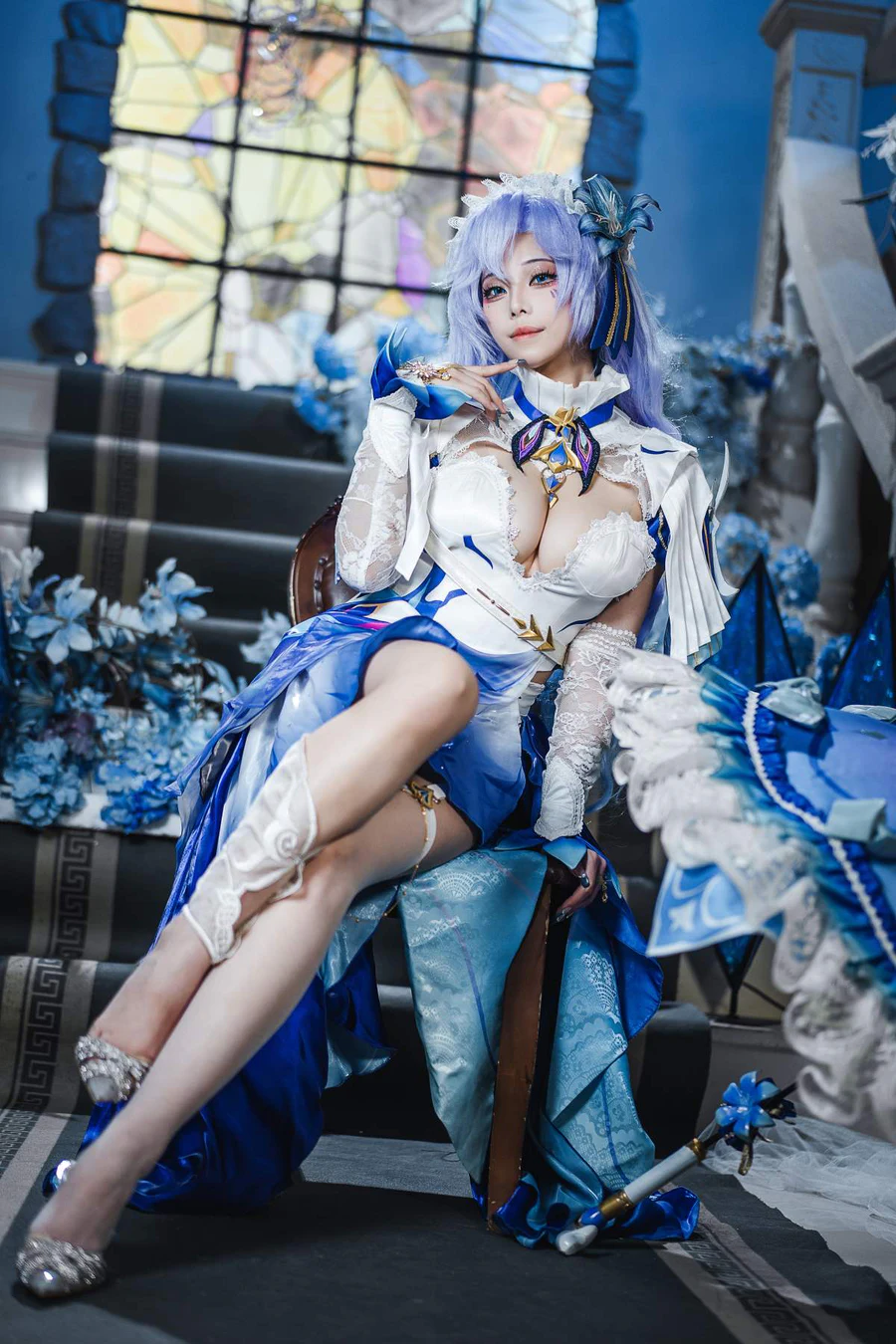 蜜汁猫裘 – 鸣潮 坎特蕾拉 Cosplay-第1张