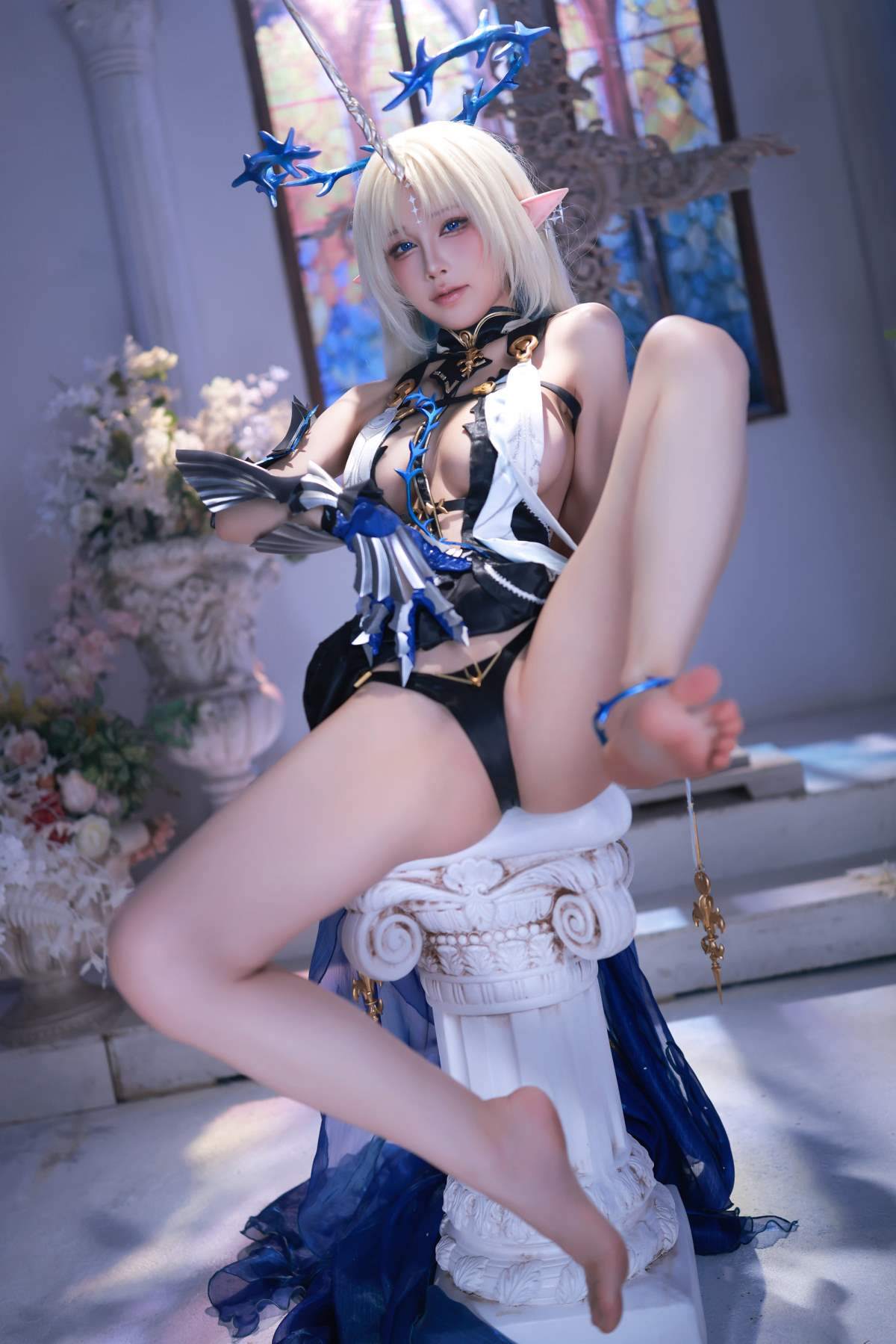 水淼aqua – 卡提西娅 Fleurdelys Cosplay-第1张
