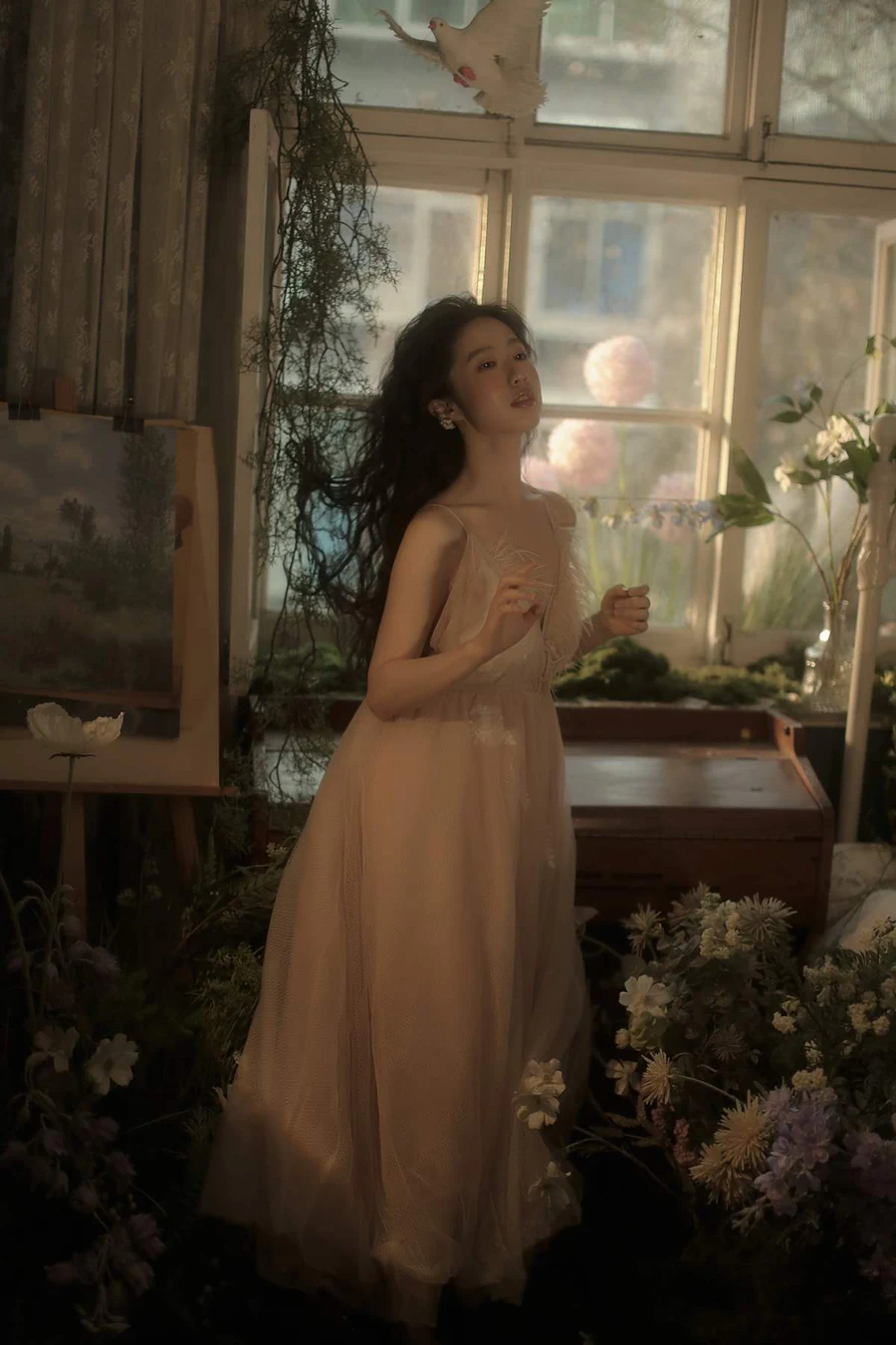 [YITUYU艺图语]2025.04.24 枕花而眠 姚-胖胖 YITUYU艺图语-第2张