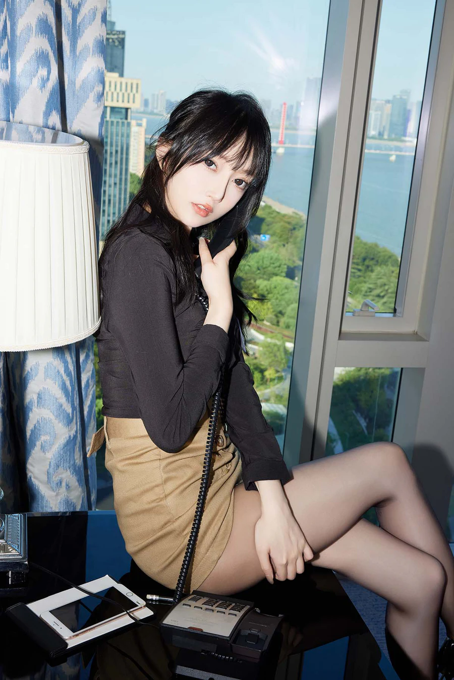 玥儿玥 – 蒙面黑丝 JPJX极品精选-第1张