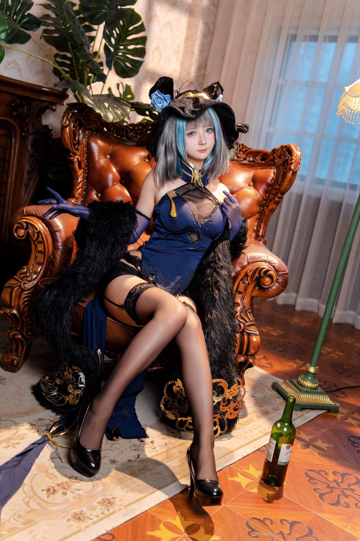 喜欢爱理吗 – 柴郡旗袍 Cosplay-第1张