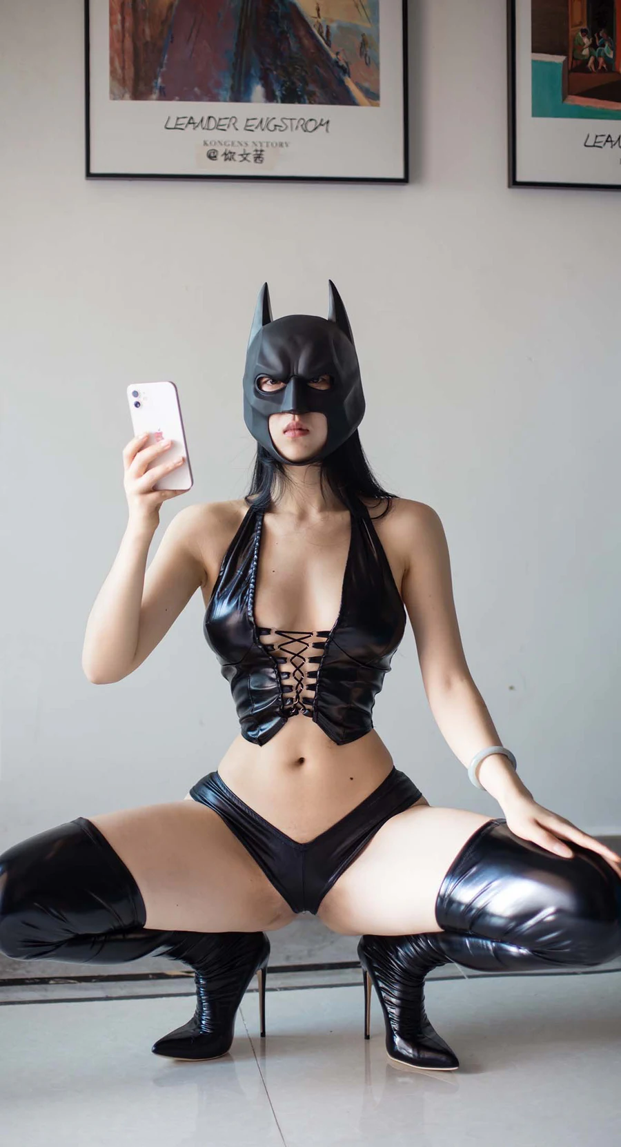 Cool文茜 – 蒙面女侠 Cosplay-第1张