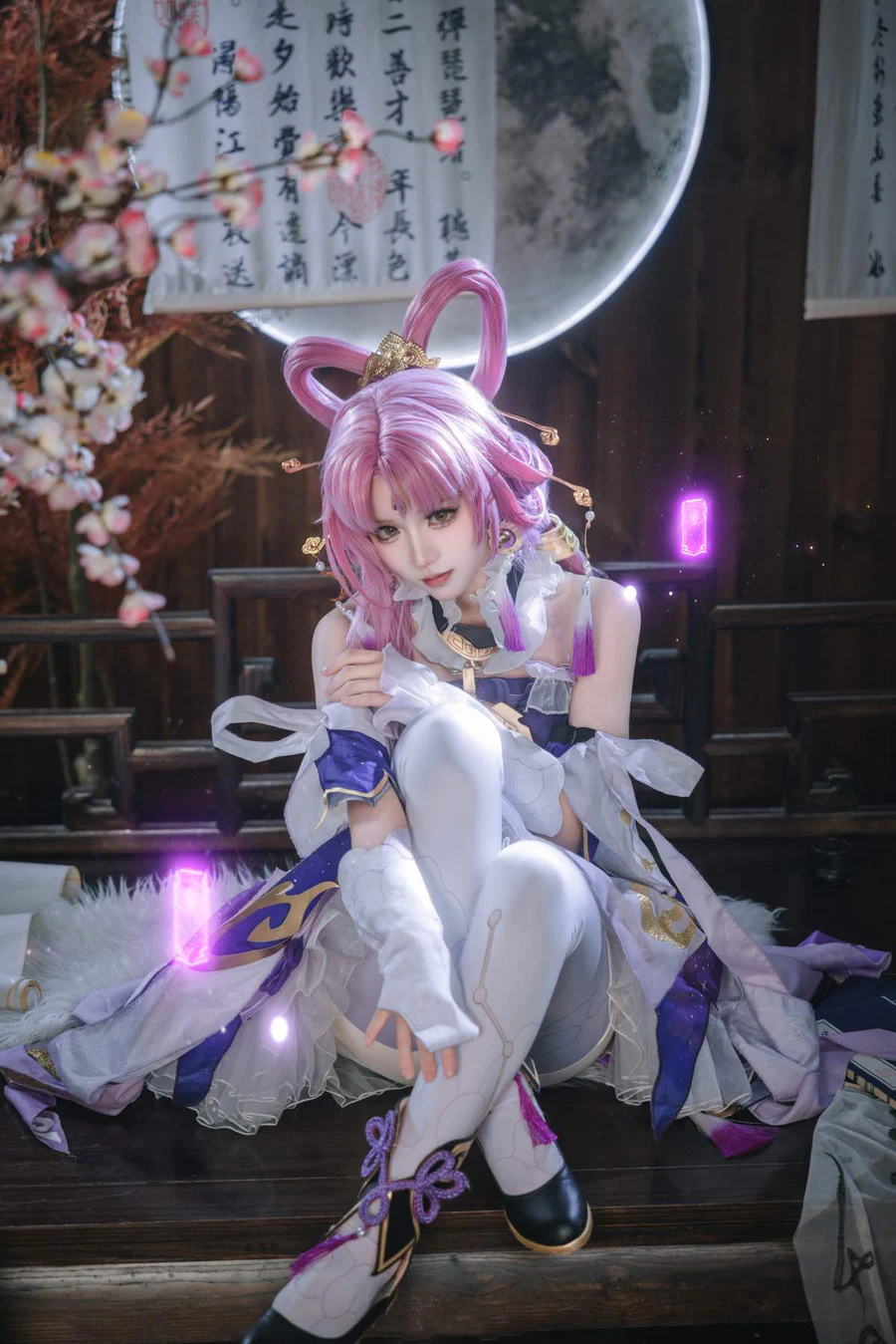 花柒Hana – 崩坏·星穹铁道 符玄 Cosplay-第1张