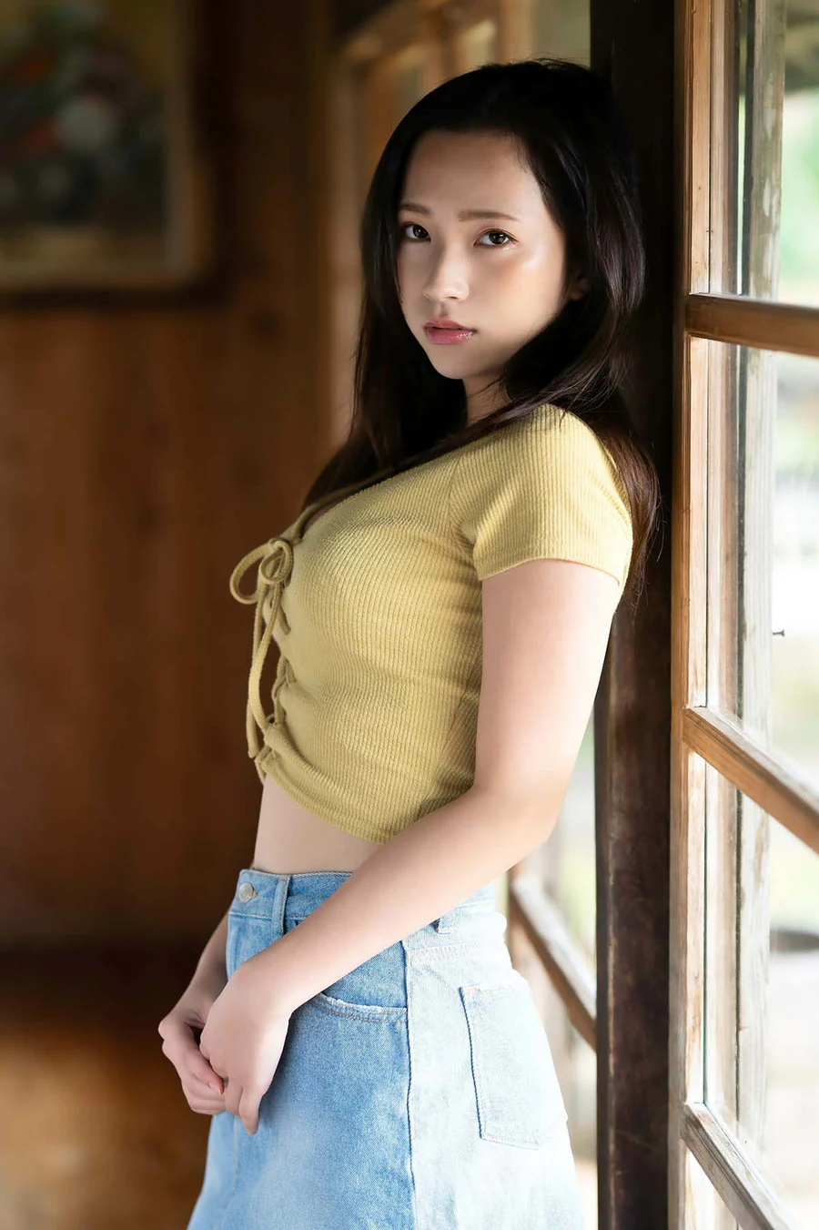 街山みほ – 煌めく紺碧の Photobook-第2张