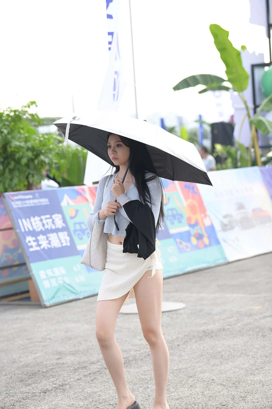 精选街拍作品 NO.4412 甜美清新女孩 街拍-第1张