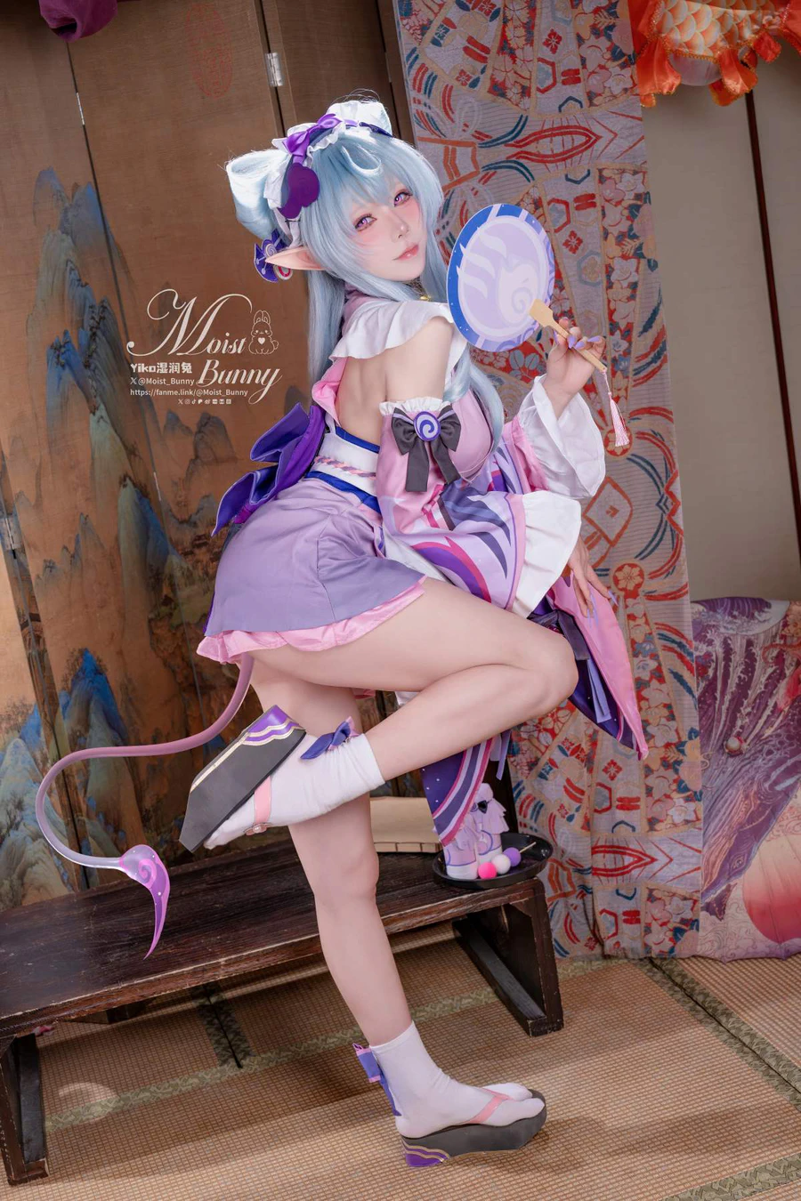 咬一口兔娘 – 梦见月瑞希 Cosplay-第1张