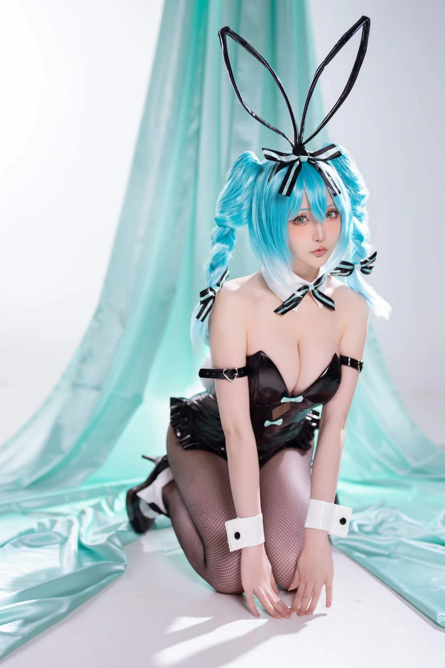 星之迟迟 – 初音未来 兔女郎 Cosplay-第1张
