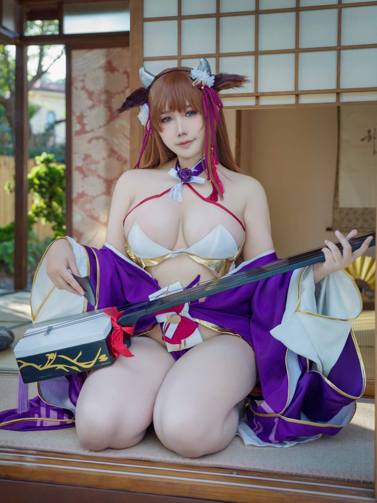 麻花麻花酱 – 碧蓝航线 樫野牛牛 Cosplay-第1张