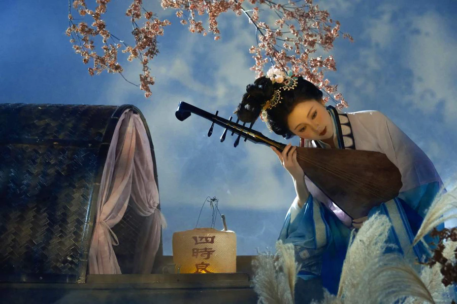 [YITUYU艺图语]2025.05.15 琵琶行 仕女图 煜月是兔兔 YITUYU艺图语-第2张