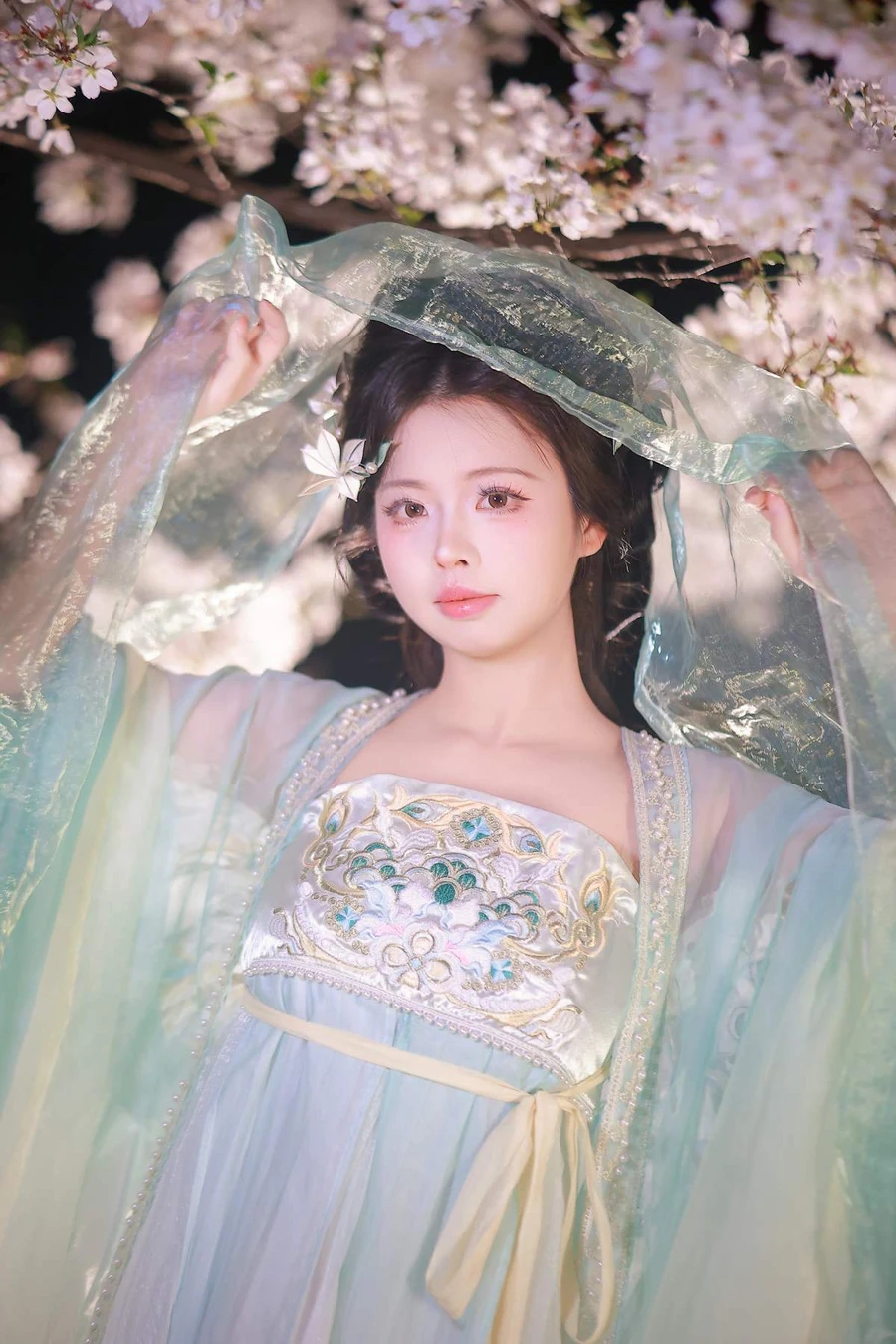 [YITUYU艺图语]2025.05.19 樱花与少女 肥肥 YITUYU艺图语-第2张