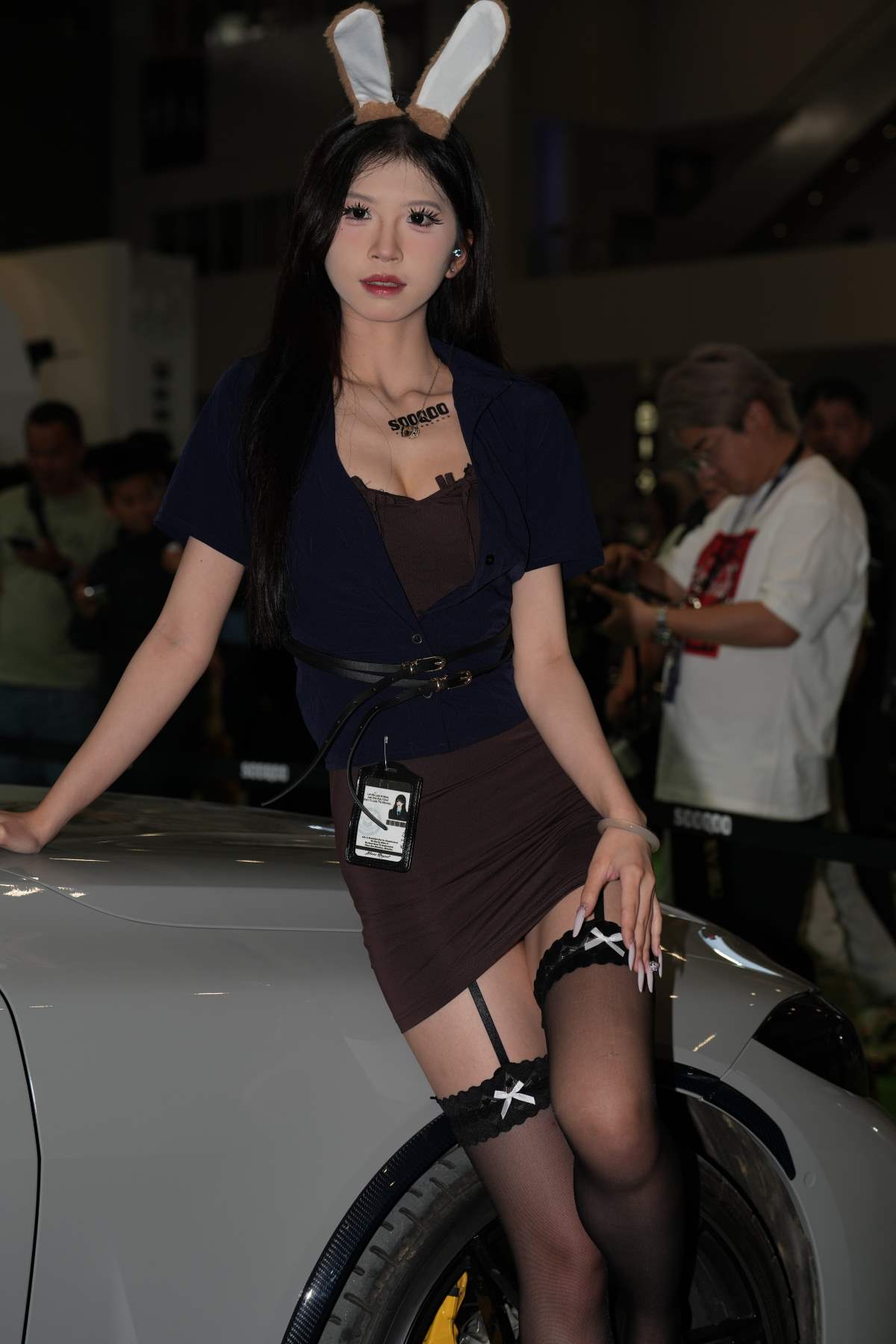 精选街拍作品 NO.4496 可爱兔女郎 街拍-第1张