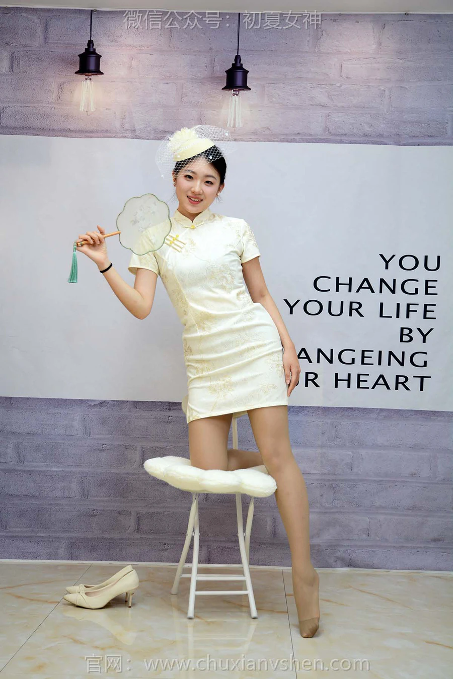 初夏女神 NO.287 环环 旗袍赋 CXNS初夏女神-第1张