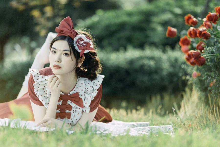 [YITUYU艺图语]2025.05.22 花儿与少女 华夫甜筒 YITUYU艺图语-第2张