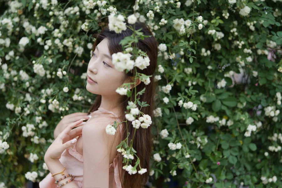 [YITUYU艺图语]2025.05.21 蔷薇情 只喝奶盖 YITUYU艺图语-第2张