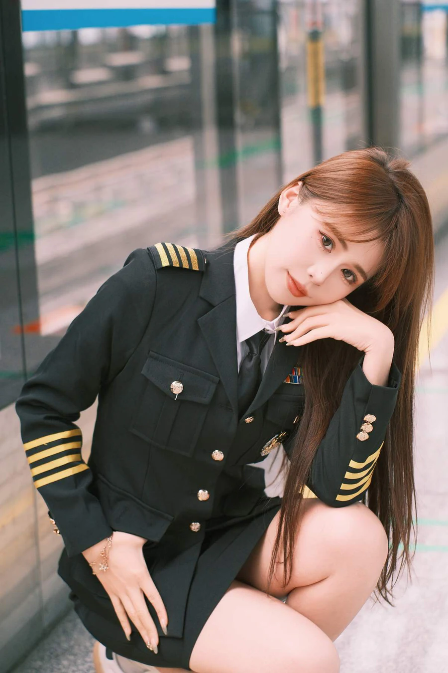 [YITUYU艺图语]2025.05.23 地铁站随拍 泡芙小方 YITUYU艺图语-第2张