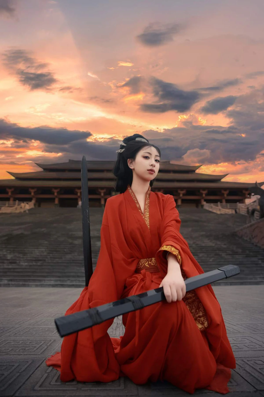 [YITUYU艺图语]2025.05.31 秦皇宫 战国袍 小u YITUYU艺图语-第2张