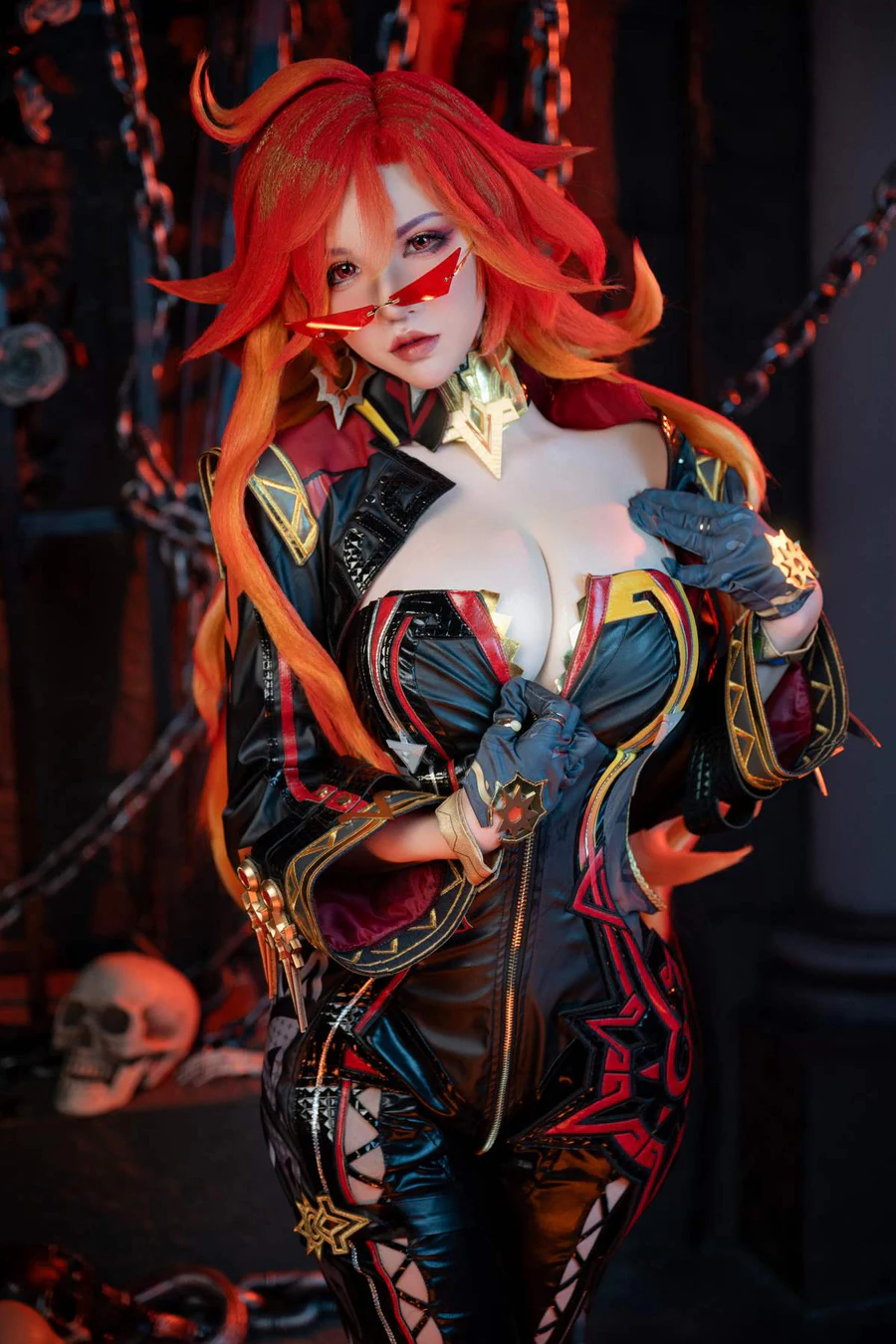 阿薰kaOri – 火神玛薇卡 Cosplay-第1张