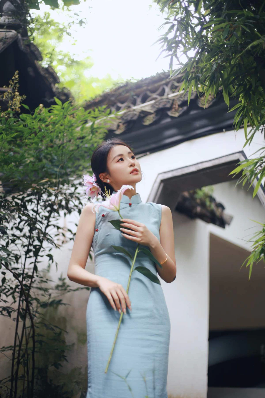 [YITUYU艺图语]2025.06.06 越王台旗袍新中式 小蓝 YITUYU艺图语-第2张