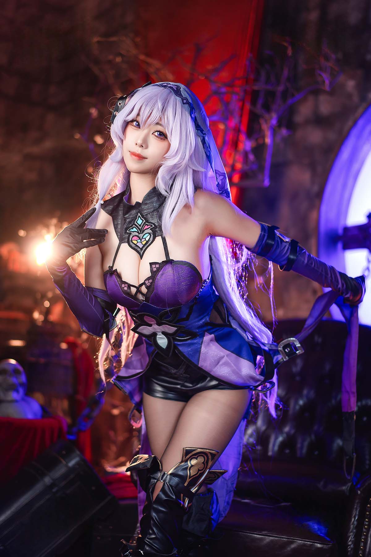 蜜汁猫裘 – 黑天鹅 Cosplay-第1张