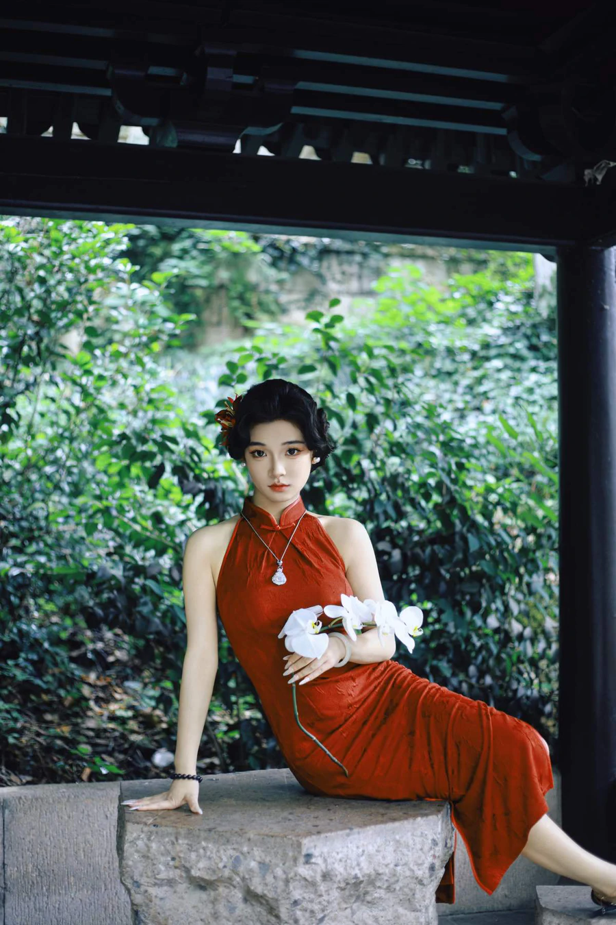 [YITUYU艺图语]2025.06.09 旗袍手推波 江南东方美 无语草莓 YITUYU艺图语-第1张