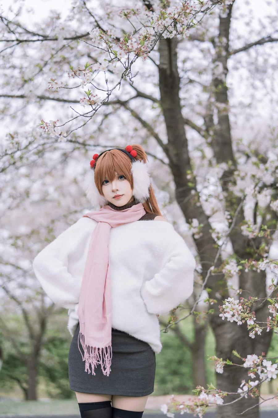 [YITUYU艺图语]2025.06.10 静怡樱花林 挽希- YITUYU艺图语-第1张