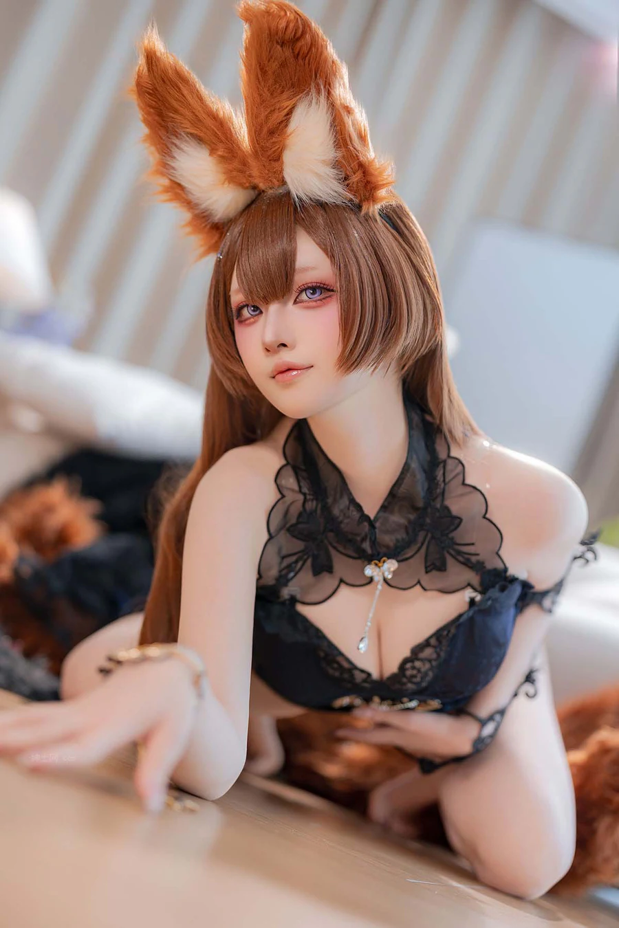 屿鱼 – 碧蓝航线 天城 礼服 Cosplay-第1张