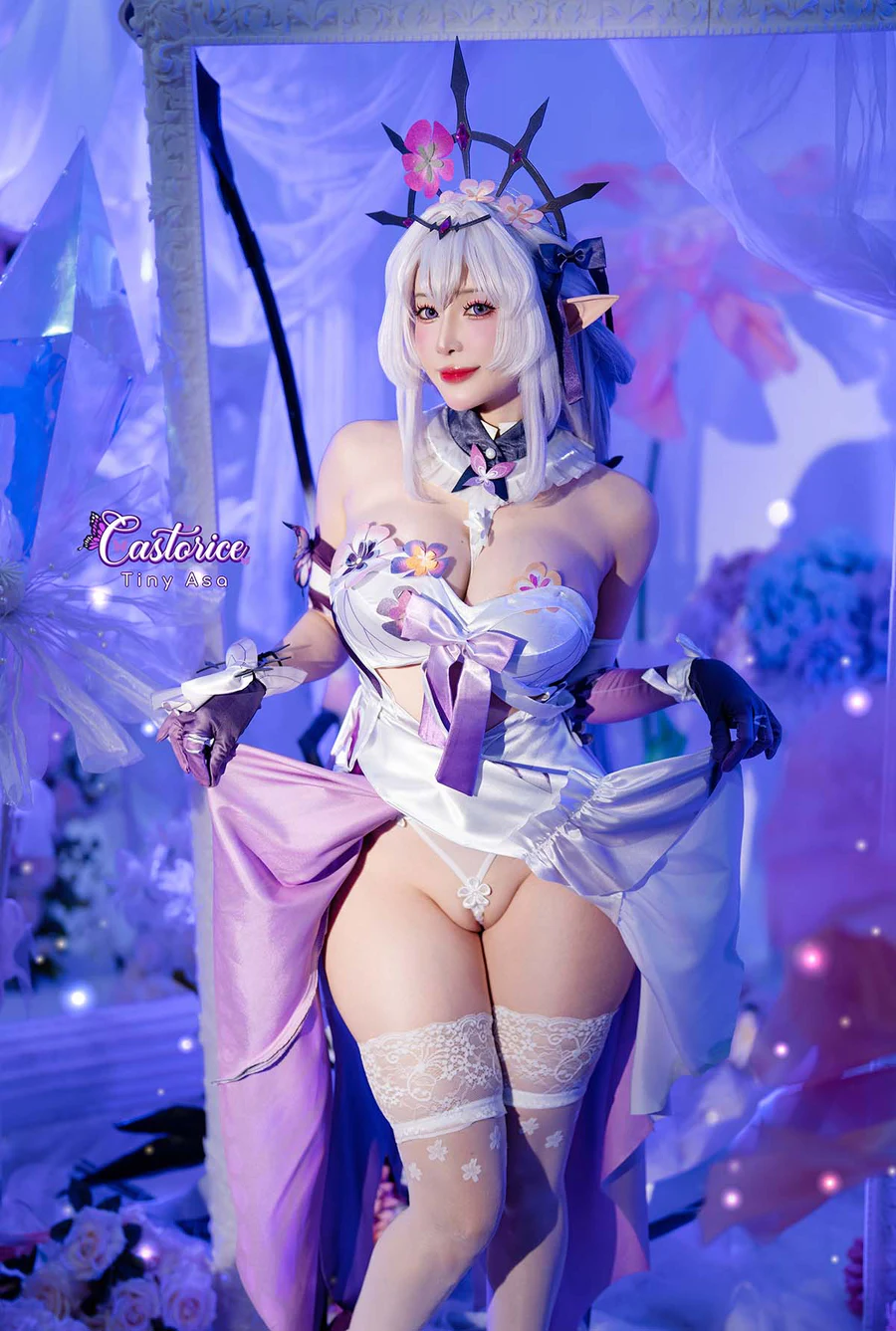 Tiny Asa – Castorice Cosplay-第1张