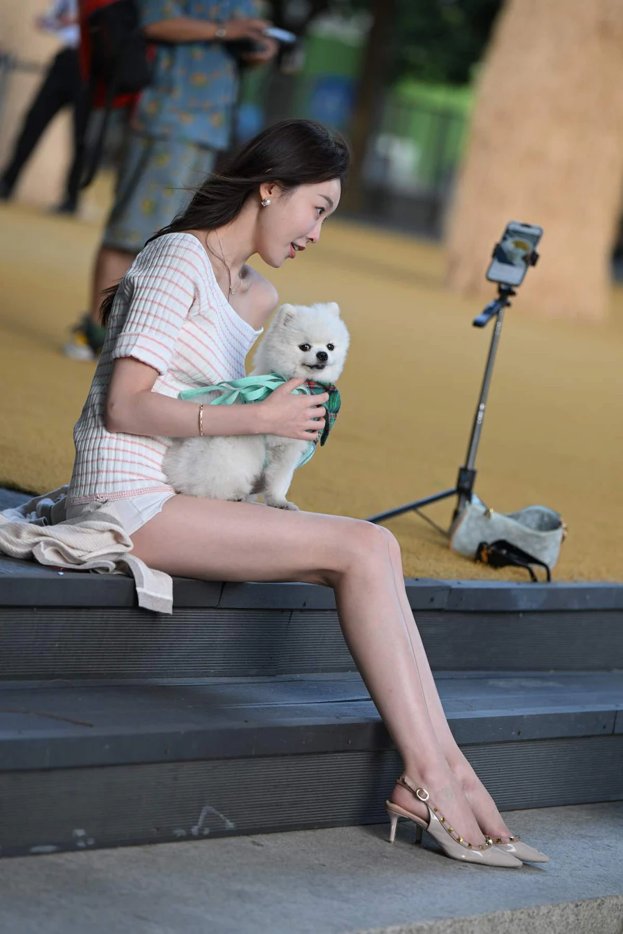 精选街拍作品 NO.4612 清爽甜美女孩 街拍-第1张