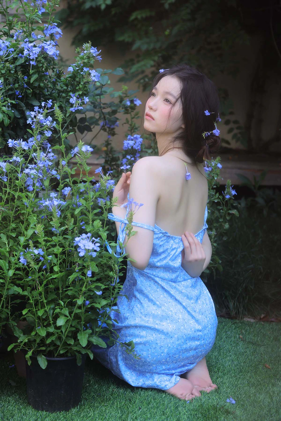 [YITUYU艺图语]2025.06.14 蓝雪花少女 不是酱紫 YITUYU艺图语-第1张