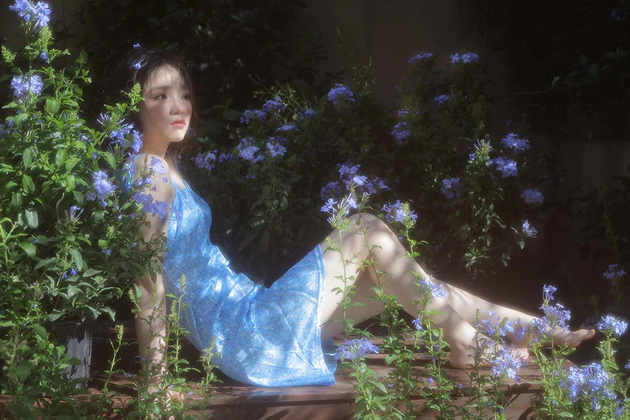 [YITUYU艺图语]2025.06.14 蓝雪花少女 不是酱紫 YITUYU艺图语-第2张