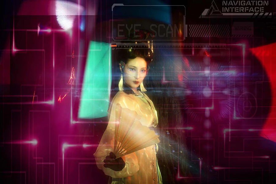 [YITUYU艺图语]2025.06.15 赛博朋克 小悦悦 YITUYU艺图语-第2张