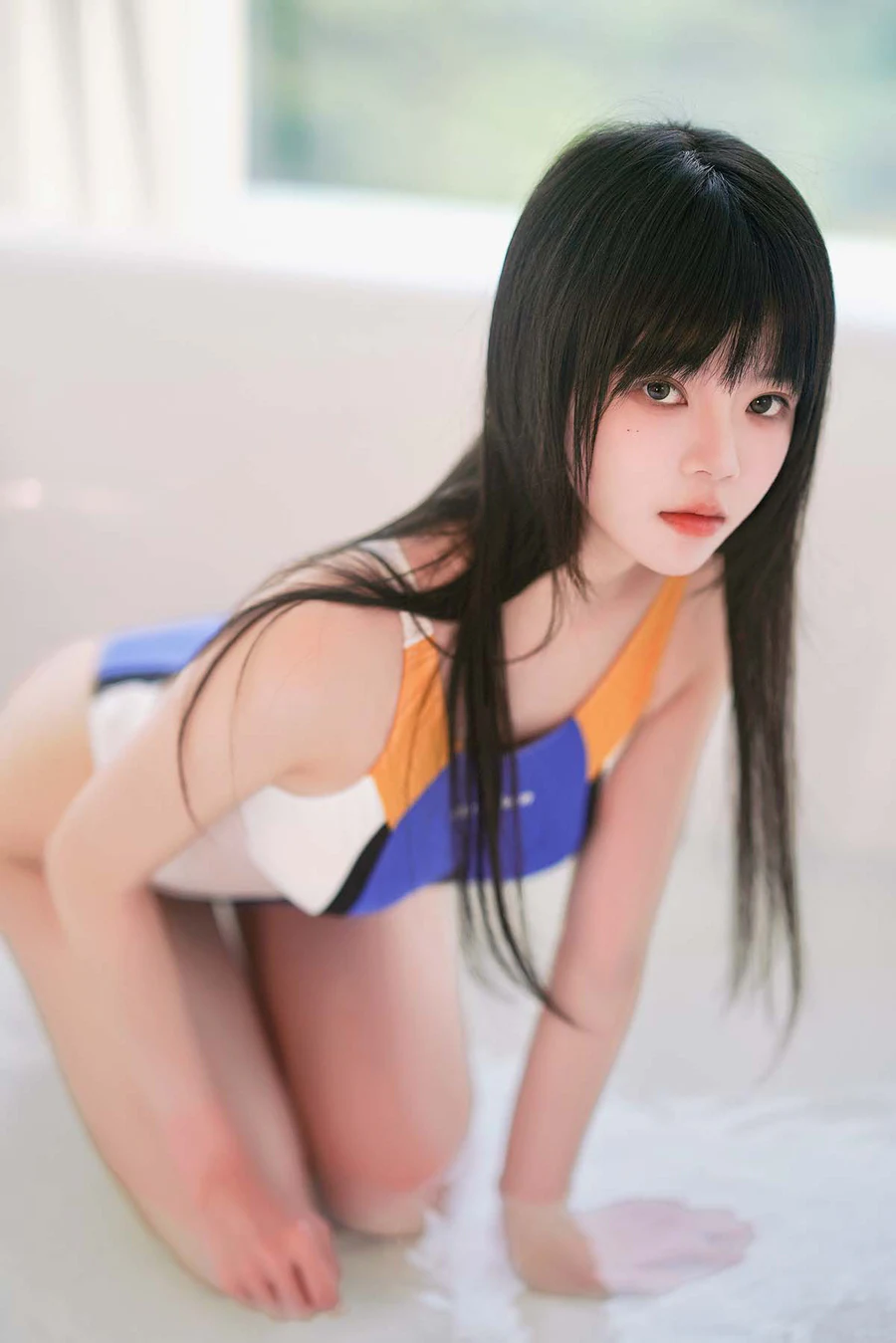 桜桃喵 – 竞泳 Cosplay-第1张