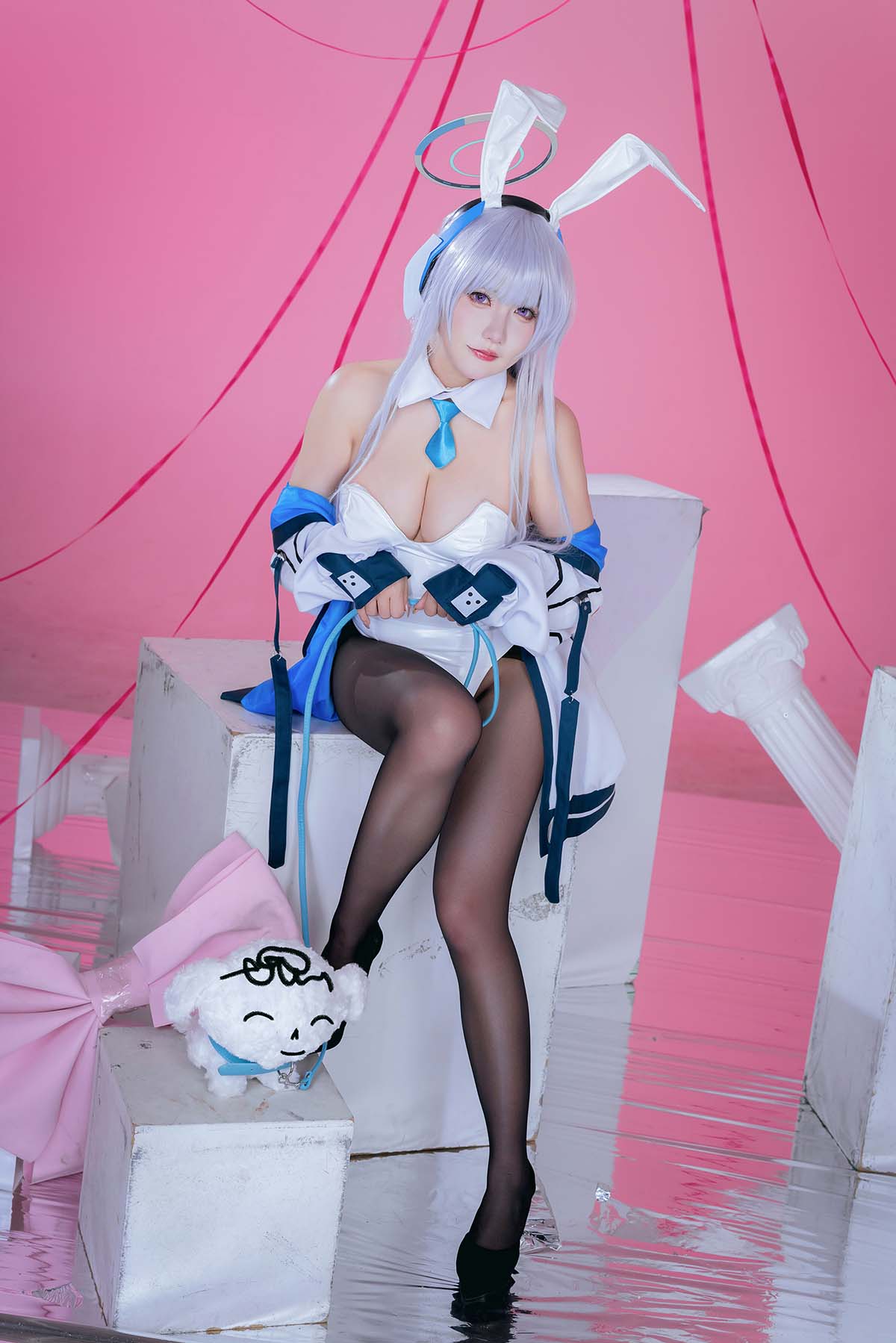 是一只熊仔吗 – 潮乃亚 蔚蓝档案 Cosplay-第1张