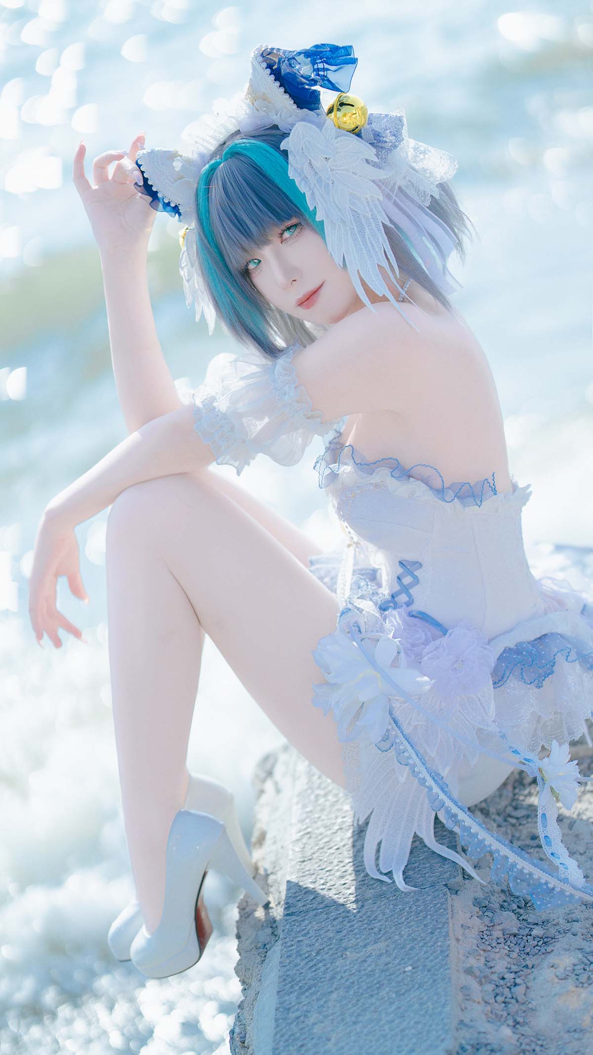 封疆疆v – 碧蓝航线 柴郡小礼服 Cosplay-第1张