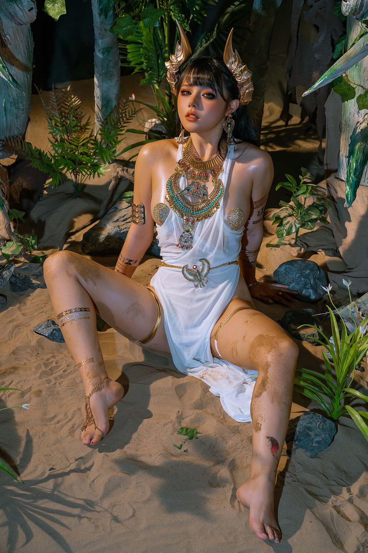 七月喵子 – 伊庇斯·拉 Cosplay-第1张