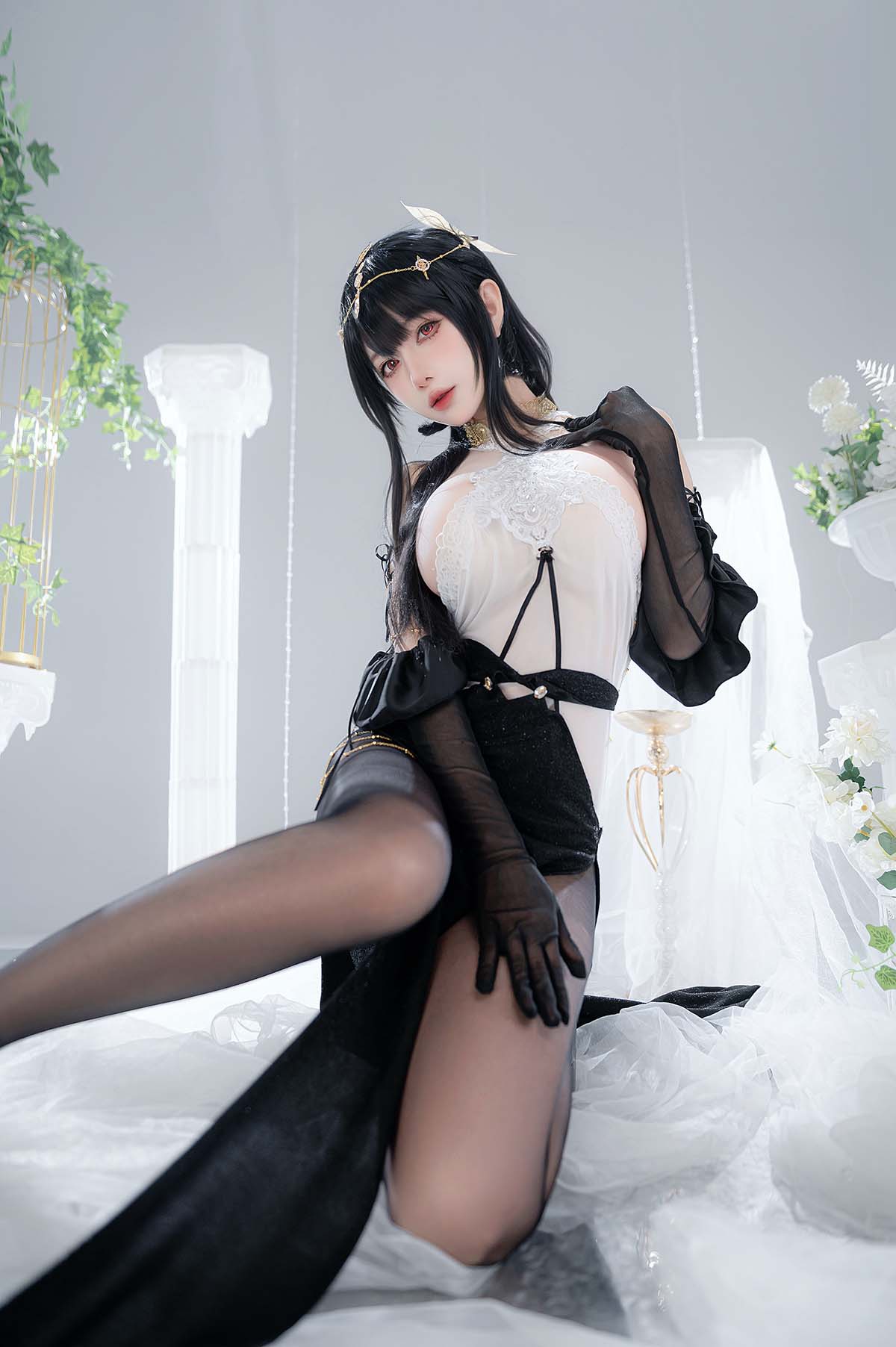 Shika小鹿鹿 – 碧蓝航线 镇海 Cosplay-第1张