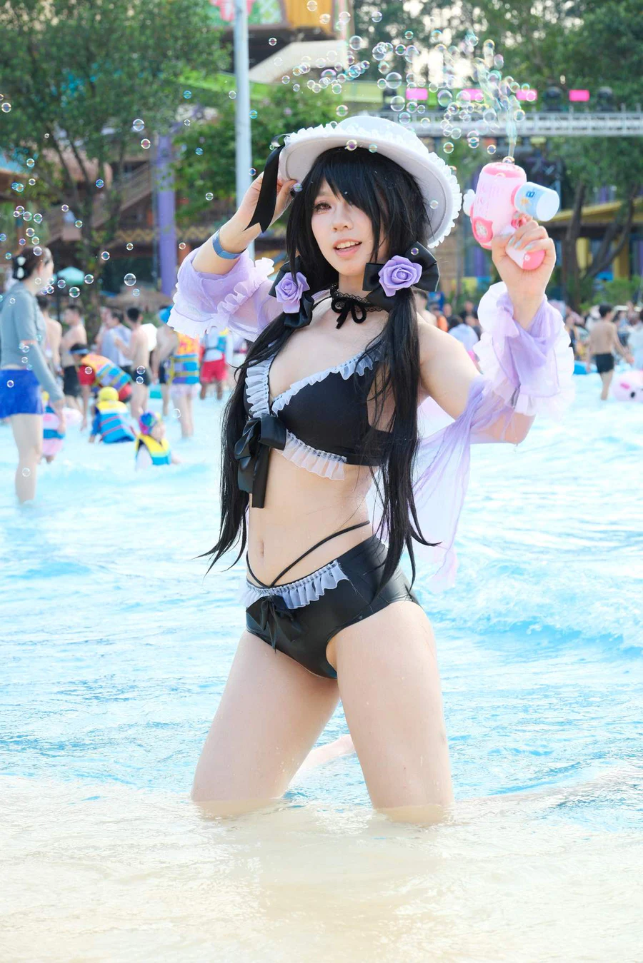 精选街拍作品 NO.4701 可爱泡泡 街拍-第1张