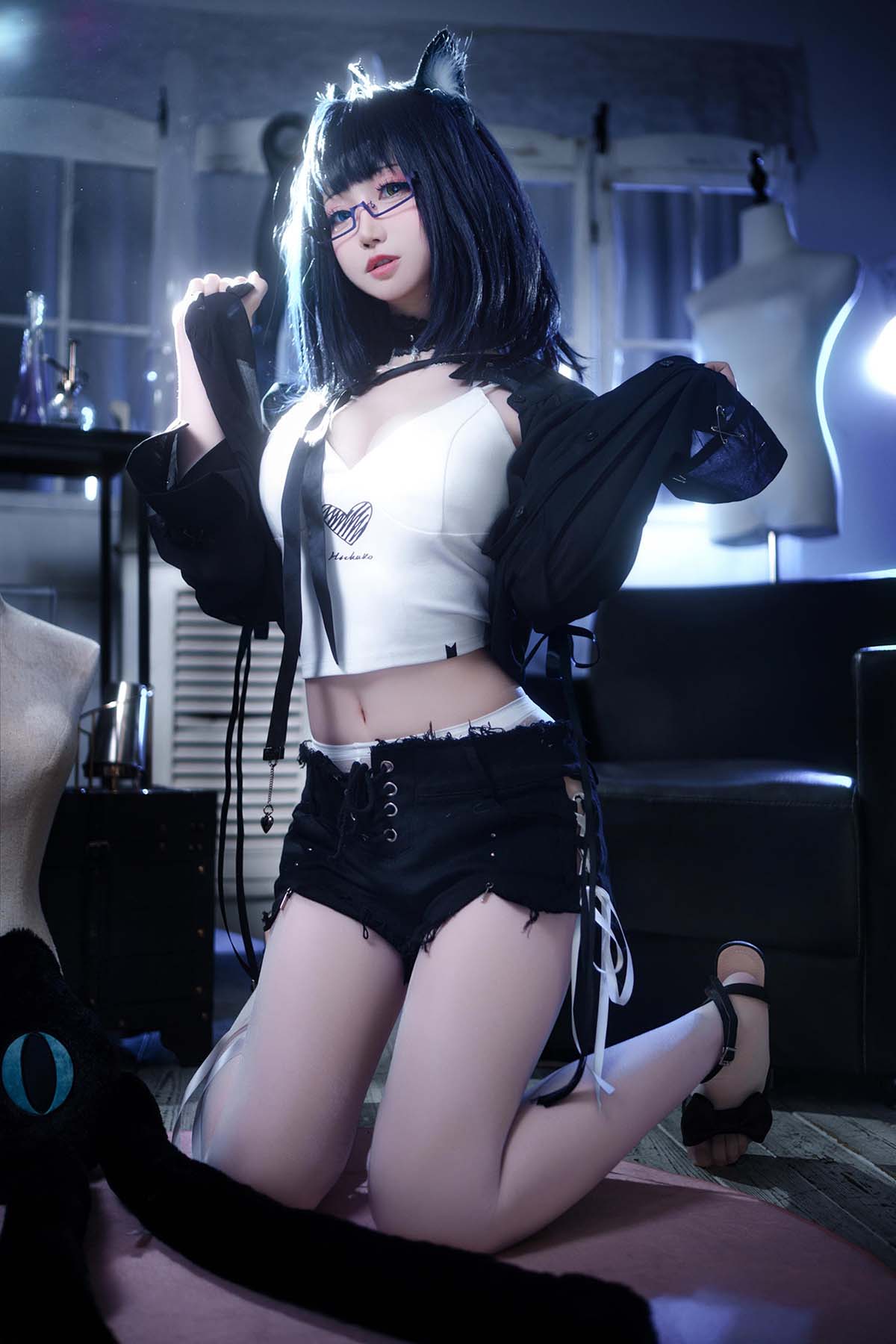 焖焖碳 – 黑茶子 Cosplay-第1张