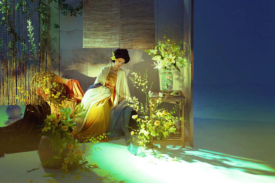 [YITUYU艺图语]2025.06.26 美人卷珠帘 荷里寒 YITUYU艺图语-第2张