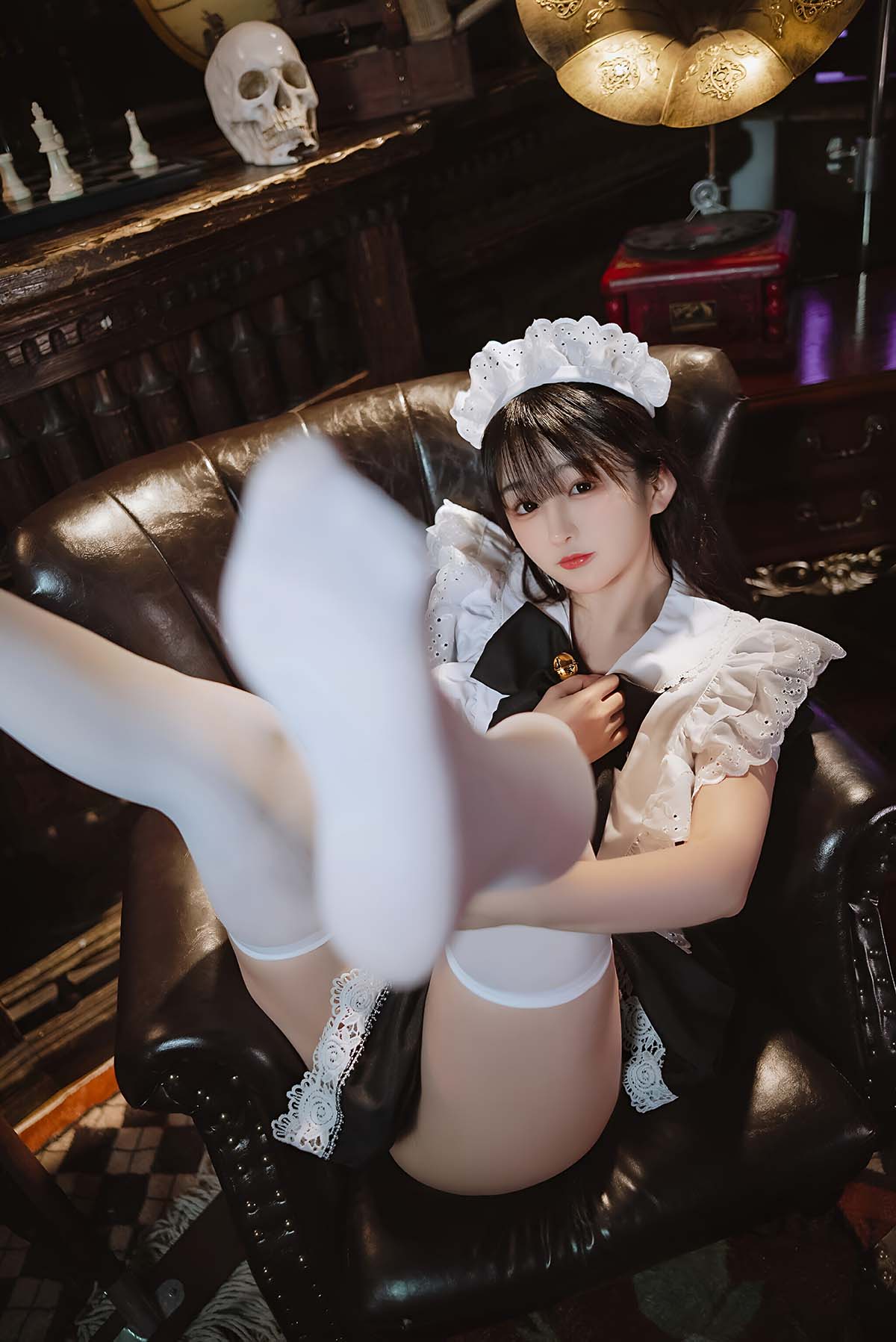 桜井宁宁 – 新符文女仆 Cosplay-第1张